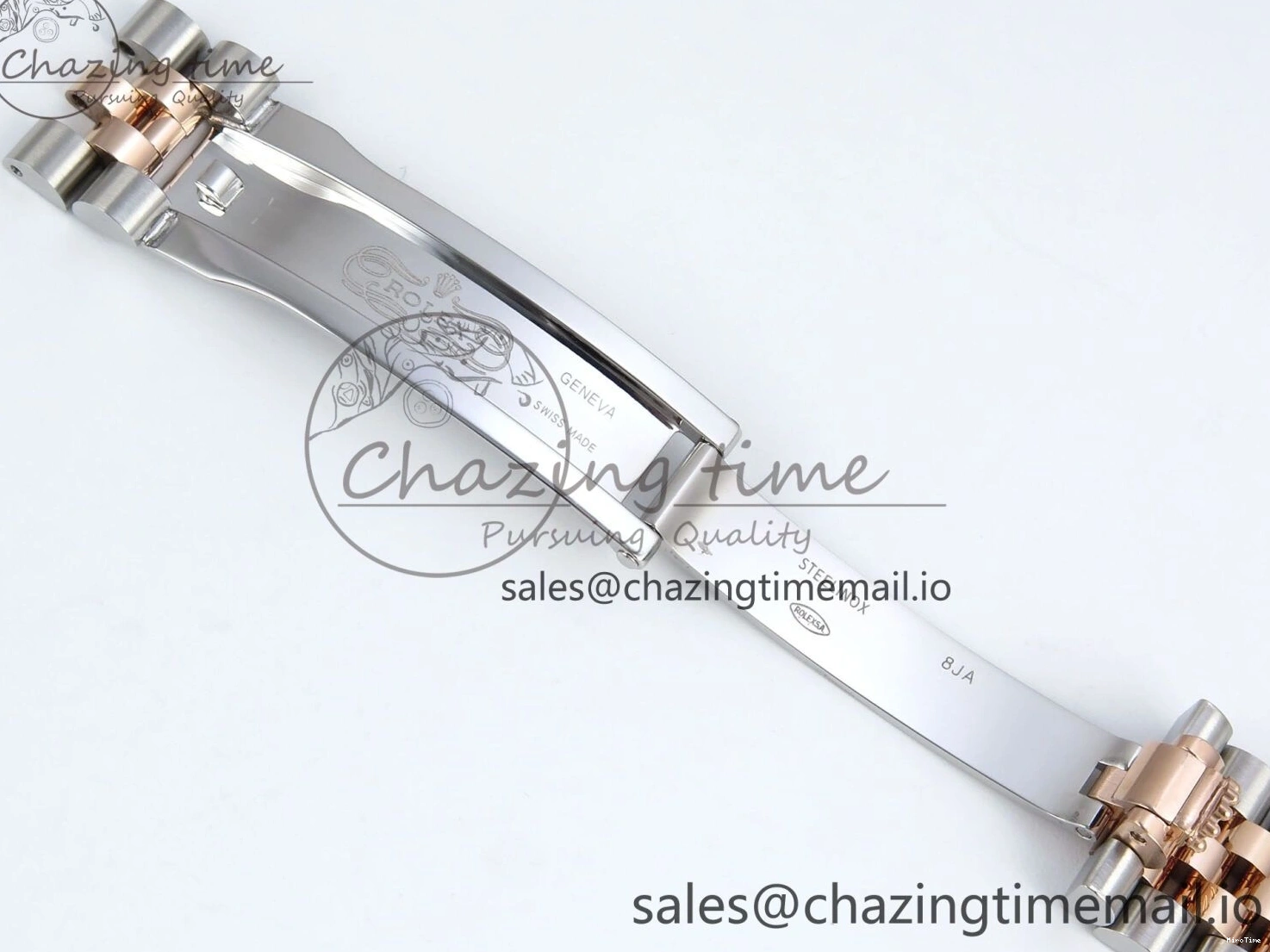 MiroTime 0102 QuickDry DateJust 31 278271 ARF 1:1 Best Edition 904L Steel White MOP Diamonds Dial on SS RG Jubilee Bracelet ETA 517